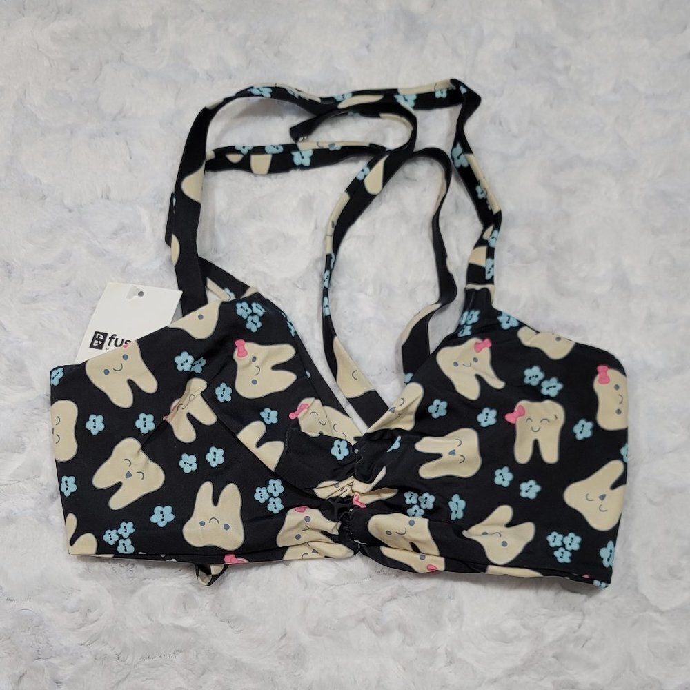 NWT Kohanaiki Top Happy Teeth